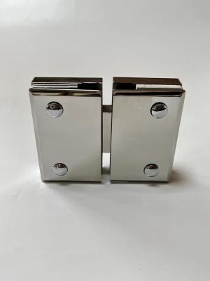 China Thickened Heavy Duty Shower Door Hinges Stainless Steel Casting Corrosion Proof for sale