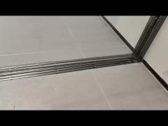 304 Stainless Steel Strip Square Floor Drain