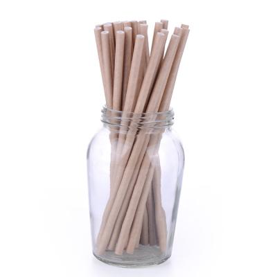 China 2022 Disposable Wrapping Paper Wholesale Food Grade Straw Biodegradable Disposable Drinking Straw for sale