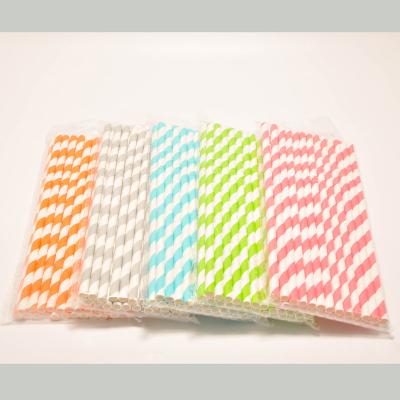 China 2022 Disposable Wrapping Paper Wholesale Food Grade Straw Biodegradable Disposable Drinking Straw for sale