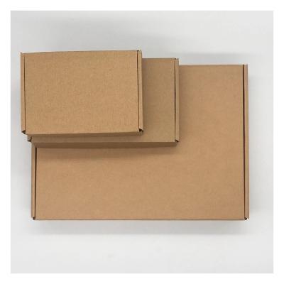 China Disposable Packaging Custom Design Corrugated Kraft Paper Box Box for sale