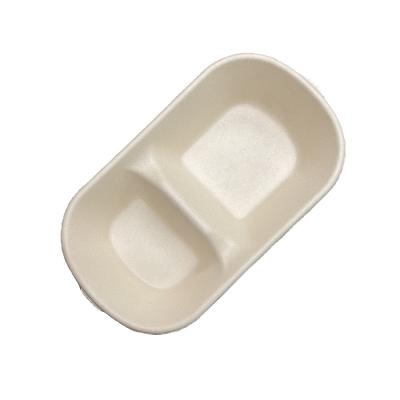 China Eco Friendly Bagasse Container Manufacturer Casual Food Packaging Container for sale