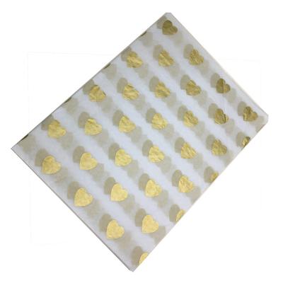 China Biodegradable Custom Logo Printed Silk DIY Paper Flower Gift Shoes Fabric Wrapping Paper for sale