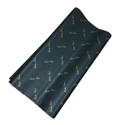 China Biodegradable Free Sample Black White Wrapping Full or Single Wrapping Gift Package Silk Cotton Tissue Paper for sale