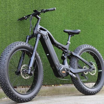 China Joyebikes 48v 1000w Carbon Fiber Fat Tire Electric Bike E Bike with Bafang M620 Motor and Samsung 17.5ah Big Battery for sale