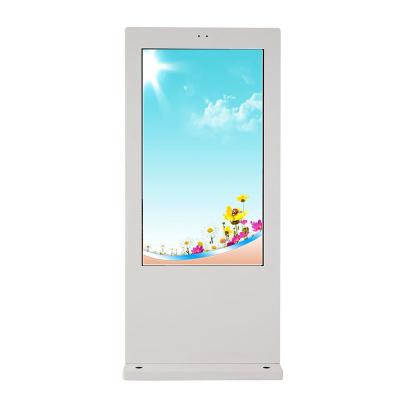 China Professional Outdoor 55inch 65inch TV Outdoor Advertising LCD Display Screen Kiosk Totem for sale