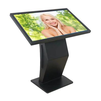 China Indoor Supermarket Shopping Guide Advertising Player 49inch Self Service Touch Android Interactive Kiosk for sale