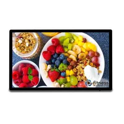 China 32 inch indoor indoor wall mount lcd advertising retail display screen for menu board for sale