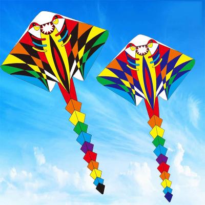 China Toy Custom Made Large Beach Polyester Huge Monster Fish Cometas Outdoor Single Line Kite Flying 140cm for sale