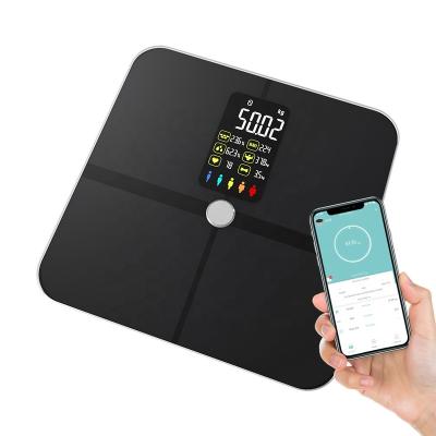 China Unique Shape With Digital Smart Scale Fat Scale Portable Electronic Fat Full Cover Basic Body Scale for sale