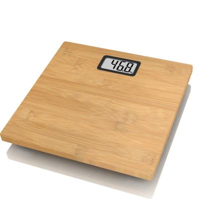 China Large Capacity Eco - Friendly High Scale Counting Weighing Scale Wooden Computing Bamboo Scale for sale