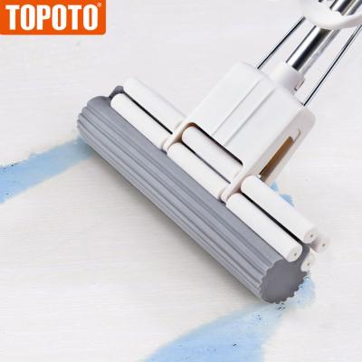 China TOPOTO Pva Sponge Mop Compression PP Pva Material High Quality Sustainable Magic Sponge Mop for sale