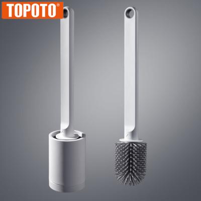 China TOPOTO Sustainable High Quality Bathroom Household Self Cleaning Magic Brushes For Toilet for sale