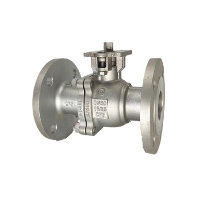 China Factory price general non-trigger flange ball valve, can be manually or installed electric pneumatic control for sale