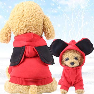 China Viable Chinese Manufacturer Supply Cotton Sweater Pet Clothes Dog Clothes Simple Fashion Dog Hoodies Factory Wholesale for sale