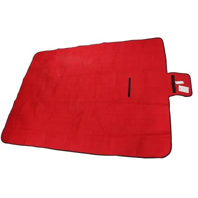 China Portable and Collapsible Factory Foldable Picnic Mat Coated Foam Insulation Picnic Blanket PVC Stand for sale