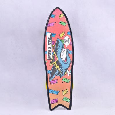 China 30 Inch Fish Shape Wholesalers Plastic Custom Small Cruiser Surf Skateboard Skateboard for sale