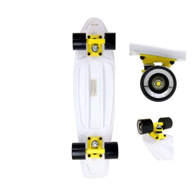 China Small 24 Inch Retro Plastic Penny Style Board Printed Skateboard Skate Board for sale