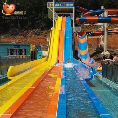 China Fiberglass& galvanized interesting big tube kids water amusement park/cheap classic water slides/amusement park water game games for sale