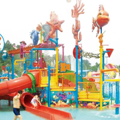 China Fiberglass Water House Water Playground for sale