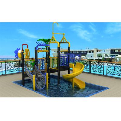 China Fiberglass Water Playground Equipment Water Park For Swimming Pool for sale