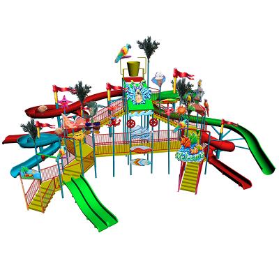 中国 Amusement park summer games water playground for mini water park 販売のため