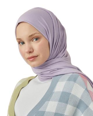 China 2021Muslim cotton autumn and winter fashion cotton knitted hijab women's high quality knitted scarf for sale