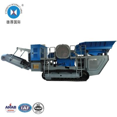 China Construction Xionghou Mobile Crusher Construction Waste Recycling Plant for sale