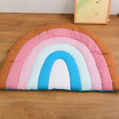 China Eco-Friendly Pophorn Kids Puzzle Simple Eco-Friendly Baby Mat Pads Floor Play Mat for sale