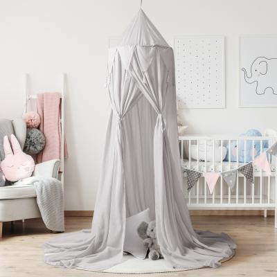 China Pophorn Free Sample Folded Elegant Mosquito Net Princess Bed Chiffon Kids Mosquito Net for sale