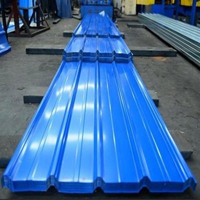 China TP046 Prepainted Galvanized Steel Coil Color Coated Corrugated Roofing Sheet for Building for sale