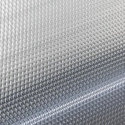 China Aluminium Checker Plate 1050 1100 3003 5052 Aluminum Stucco Embossed Sheet for Refrigerator for sale