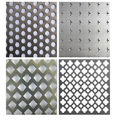 China Perforated Metal Sheet for Decorative Screens Aluminum Plate in Panel Length 0.5-3m for sale