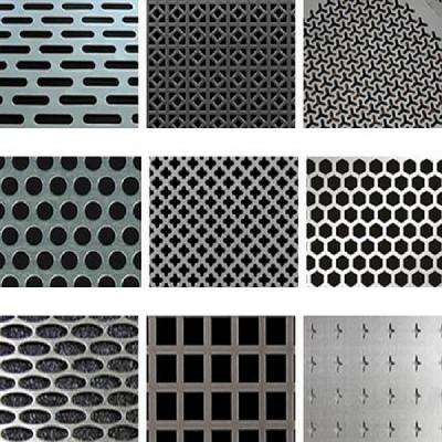 China Galvanized Metal Plate Rectangular Holes Perforated Slotted Aluminum Sheet for sale