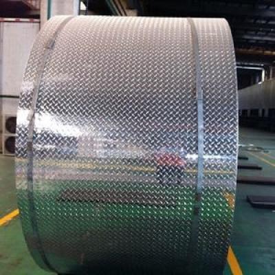 China Weatherproof Storage Container Use Diamond Aluminum Sheet 3003 Aluminium Plate Coil Supplier for sale