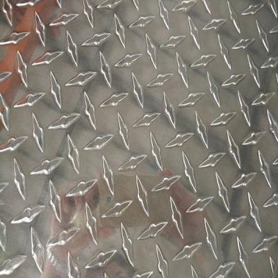 China High Polished Embossed Aluminium Plate 3003 5052 5754 Brite Tread Aluminum Sheet for sale