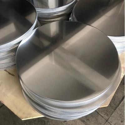 China Plain Surface Bright Finish A1060 A1050 Aluminum Sheet Circle for Cookware Utensils for sale