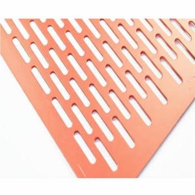 China Customized Coating Perforated Aluminum Sheet 1100 3003 Hexagonal 5mm Aluminium Plate for sale