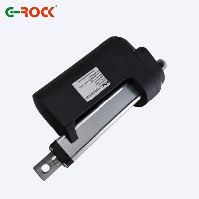 China Waterproof Multifunction Linear Actuator Manual Drive By Crank Without Power Supply 1000mm for sale