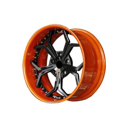 China Drive Wheel China Trade Luxury Design Magnesium Two Piece Forged Wheel for sale