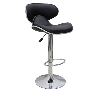 China Factory Price Modern Modern Bar Chair Stool With Backrest Adjustable Height for sale