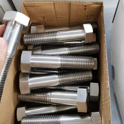 China Inconel 625 Stainless Steel Nickel Alloy Full Tooth Bolt /Non Standard Fasteners for sale