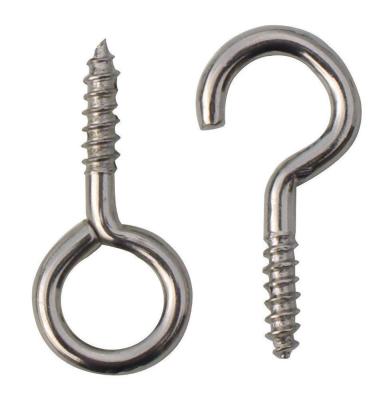 Китай Self Tapping Eye Screw Metal Bent Wire Eye Hooks Carbon Steel Fastener Lag Eye Hole Bolt продается