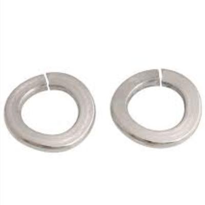 China Stainless Steel 304 316 Split Lock Spring Washer Custom Carbon Steel Ring for sale