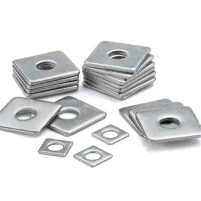 China DIN436 Carbon Steel / Stainless Steel Square Washer / Square Flat Washer for sale