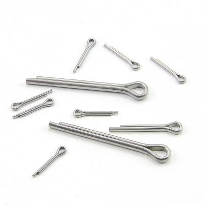 China Stainless Steel Split Pins 1/16 Diameter Fine Thread Fastening for sale