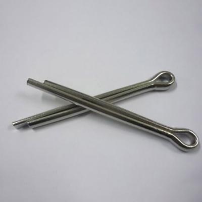 China Secure and Durable Fastening Stainless Steel Split Pins with 1/8 Head Diameter 1/32 Head Thickness 0.0625 Pin Diameter for sale