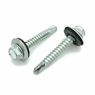 China 9.5mm Self Drilling Metal Screws Q195 Pan Head Self Drilling Screws for sale