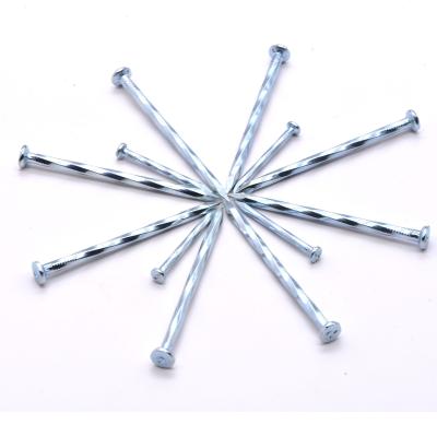 China Q235 carbono de aço inoxidável Ring Shank Nails de aço inoxidável dos pregos 8,8 à venda