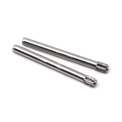 China Roestvrij staalsgs Cilindrische Pen Pin Knurled 10mm Te koop